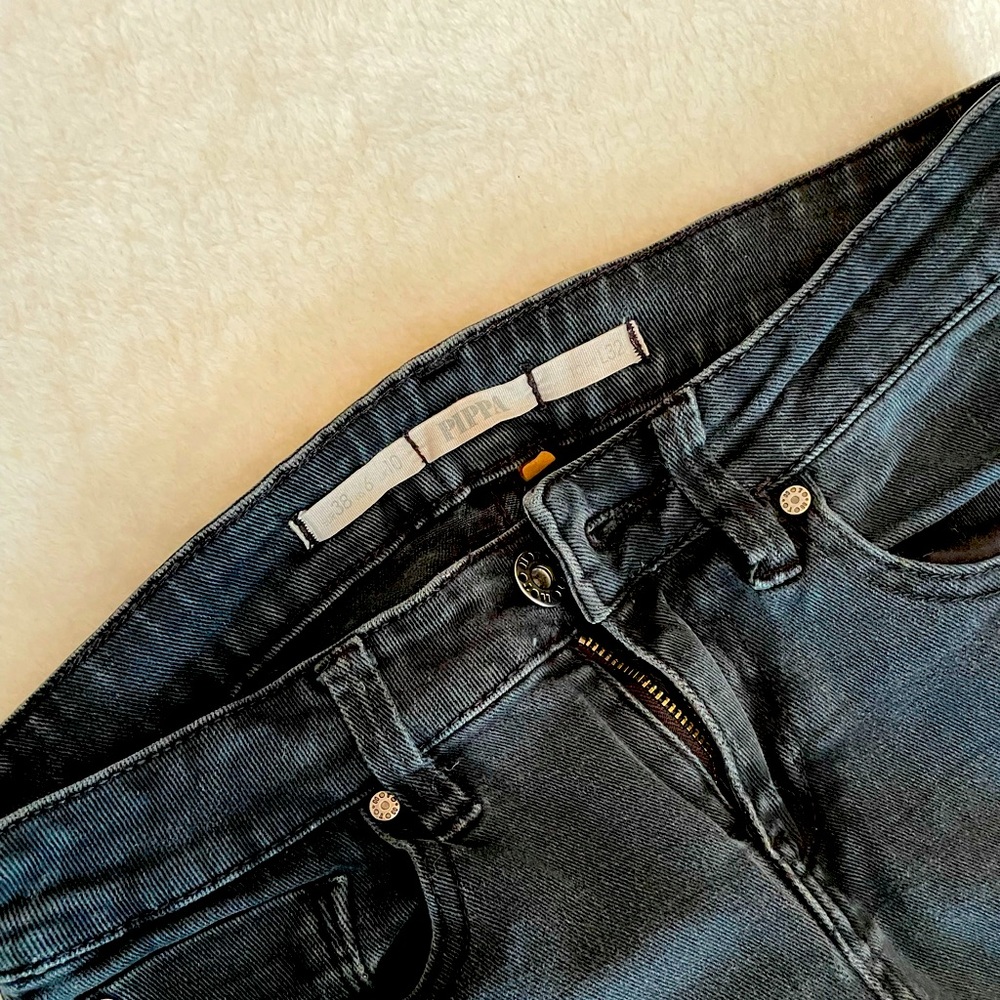 Topshop Pippa skinny black jeans